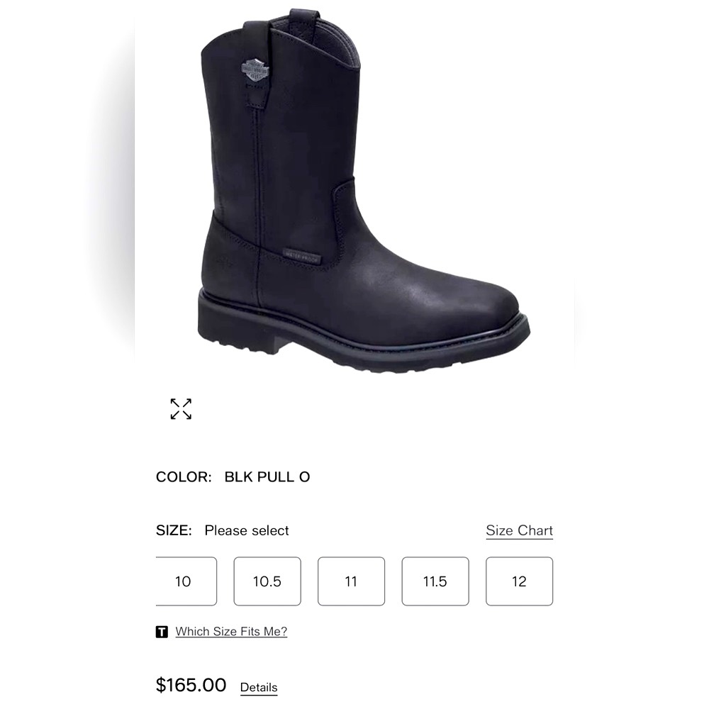 **BRAND NEW HARLEY-DAVIDSON BOOTS SIZE 13**